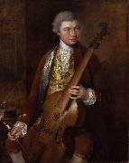 Thomas Gainsborough Portrait of Carl Friedrich Abel oil